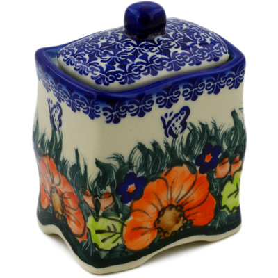 Pattern D86 in the shape Jar with Lid