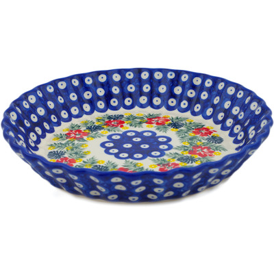 Fluted Pie Dish in pattern D361