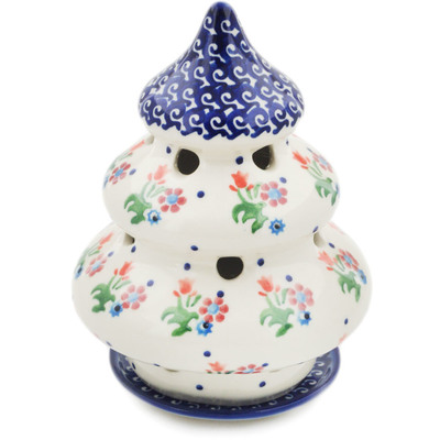 Pattern D19 in the shape Christmas Tree Candle Holder