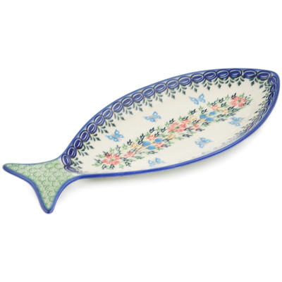 Fish Shaped Platter in pattern D156