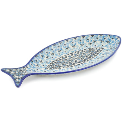 Fish Shaped Platter in pattern D193