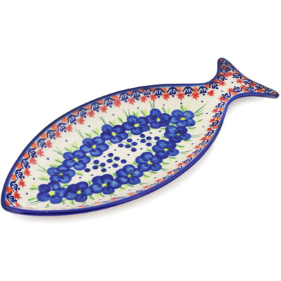 Fish Shaped Platter in pattern D52