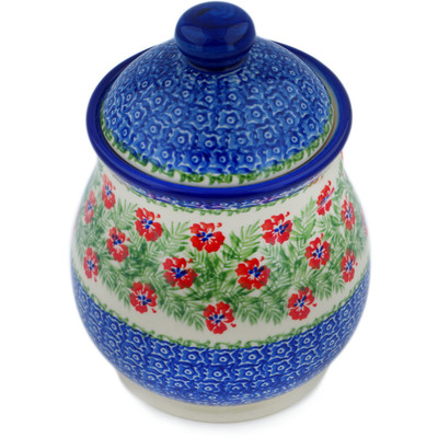 Pattern D360 in the shape Jar with Lid