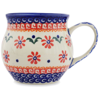 Pattern D47 in the shape Bubble Mug