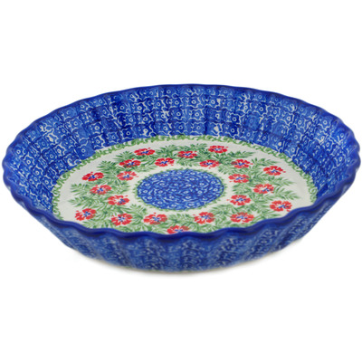 Pattern D360 in the shape Fluted Pie Dish
