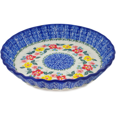 Pattern D358 in the shape Fluted Pie Dish