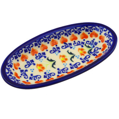 Pattern D124 in the shape Condiment Dish