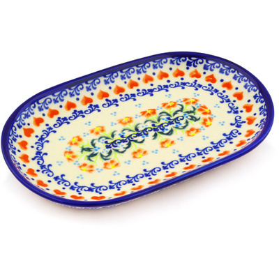 Platter in pattern D124