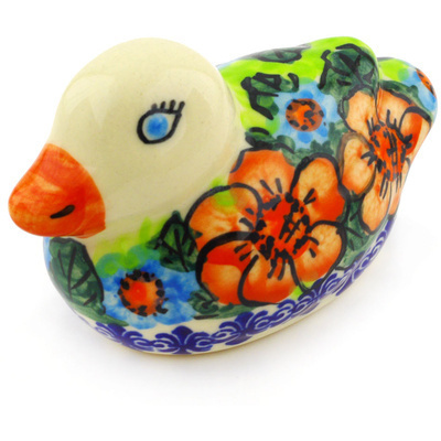 Duck Figurine in pattern D89