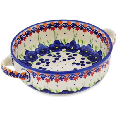 Round Baker with Handles in pattern D52