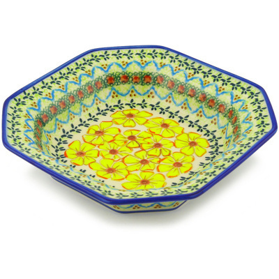Octagonal Bowl in pattern D56