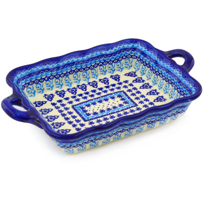 Pattern D69 in the shape Rectangular Baker with Handles