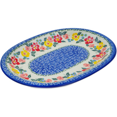 Oval Platter in pattern D358