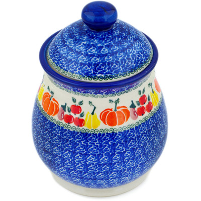 Pattern D353 in the shape Jar with Lid