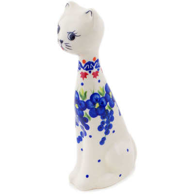 Cat Figurine in pattern D52