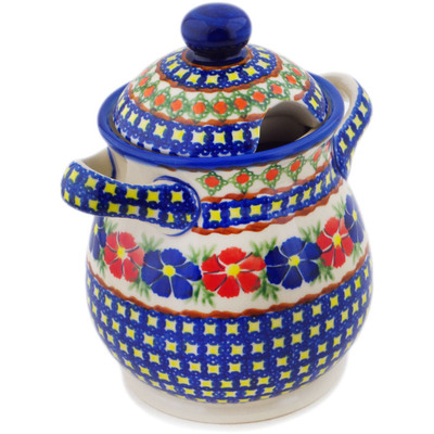 Pattern D27 in the shape Jar with Lid and Handles