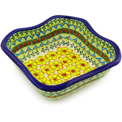Pattern D56 in the shape Square Bowl