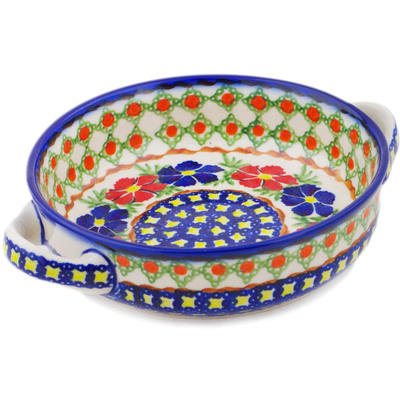 Pattern D27 in the shape Round Baker with Handles