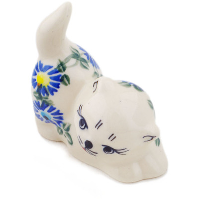Cat Figurine in pattern D252