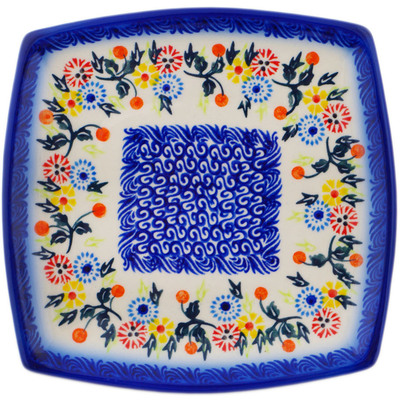 talerz kwadratowy 18/18 in pattern D179