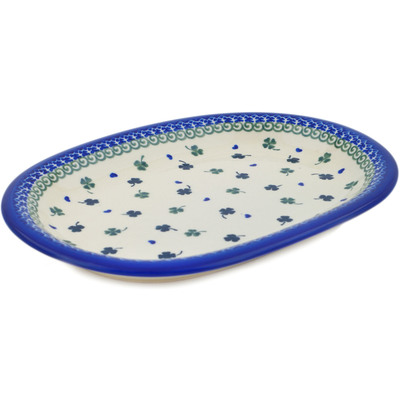 Pattern D348 in the shape Oval Platter