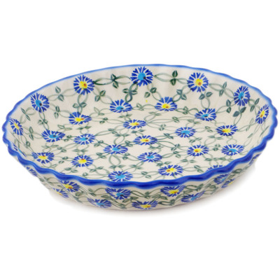 Fluted Pie Dish in pattern D252