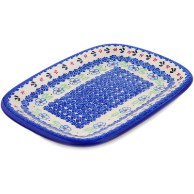 Pattern D128 in the shape Platter