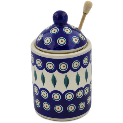 Jar with Lid with Opening in pattern D22