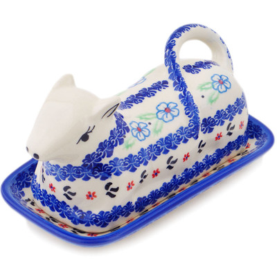 Pattern D128 in the shape Butter Dish
