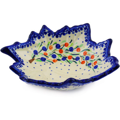 Pattern D125 in the shape Leaf Shaped Bowl