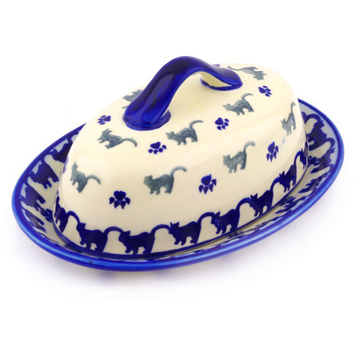 Pattern D105 in the shape Butter Dish