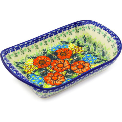 Platter with Handles in pattern D109