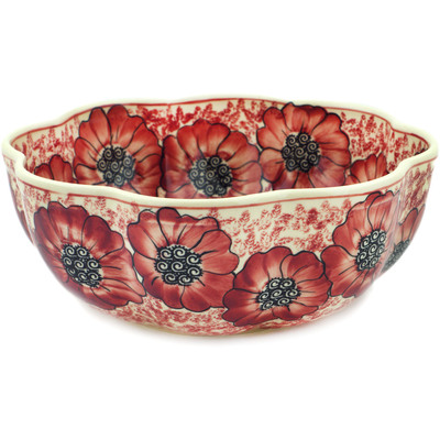Scalloped Fluted Bowl in pattern D290
