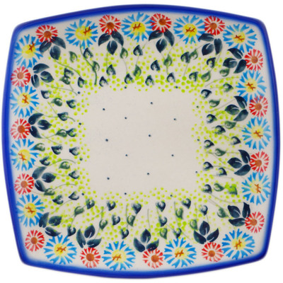 talerz kwadratowy 18/18 in pattern D215