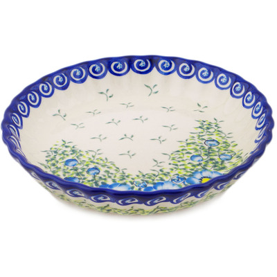 Fluted Pie Dish in pattern D229