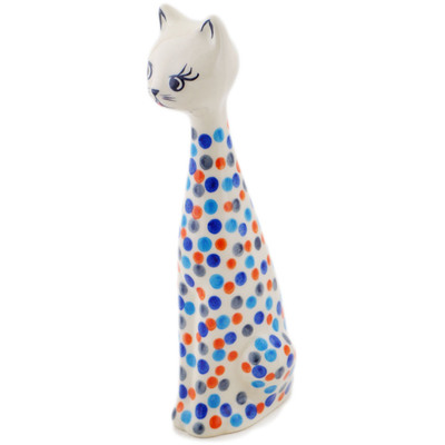 Cat Figurine in pattern D260