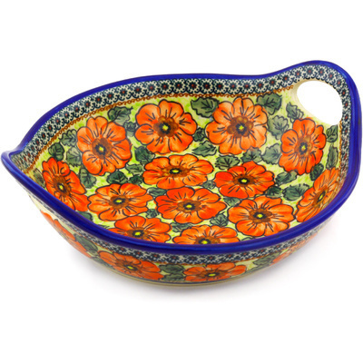 Pattern D95 in the shape Bowl with Handles
