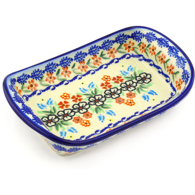 Platter with Handles in pattern D119