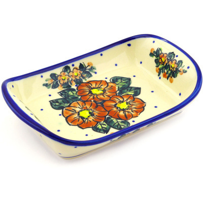 Platter with Handles in pattern D110