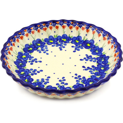Fluted Pie Dish in pattern D52