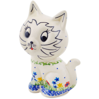 Cat Figurine in pattern D426