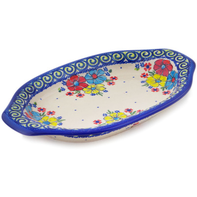 Pattern D57 in the shape Platter with Handles