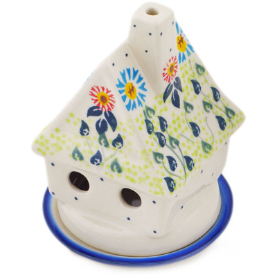 House Shaped Candle Holder in pattern D215
