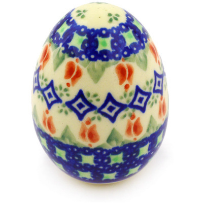 Pattern D24 in the shape Egg Figurine