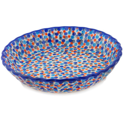 Fluted Pie Dish in pattern D260
