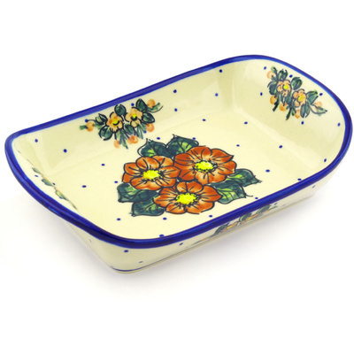 Platter with Handles in pattern D110