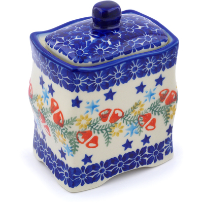 Pattern D205 in the shape Jar with Lid