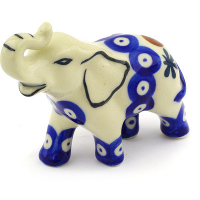 Elephant Figurine in pattern D20