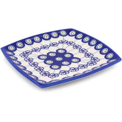 Square Plate in pattern D106