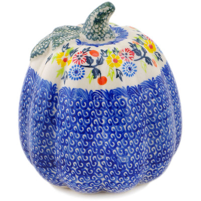 Pattern D179 in the shape Pumpkin Figurine